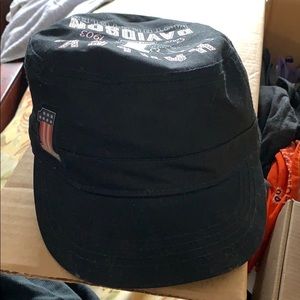 Harley Davidson hat!